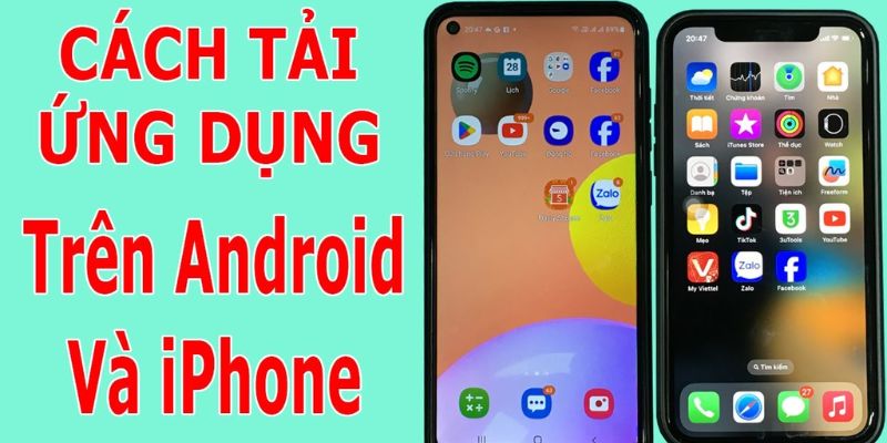 Hướng dẫn tải app
