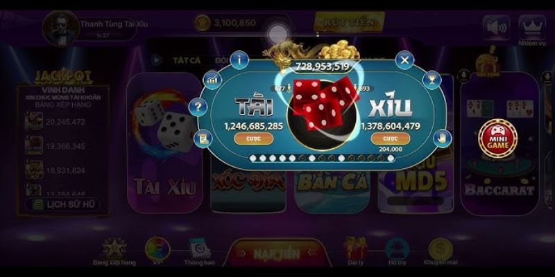 Tài xỉu online casino